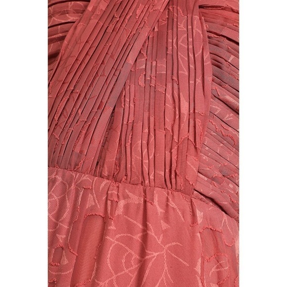 Lulus Lovely Celebration Rose Pink Floral Burnout Chiffon Jumpsuit  NWT - Picture 5 of 5